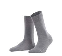 FALKE Damen Socken Sensitive Berlin, Wolle, 1 Paar, Grau (Light Grey Melange 3830), 39-42