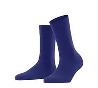 FALKE Damen Socken Sensitive London W So Baumwolle mit Komfortbund 1 Paar, Blau Imperial 6065, 39-42