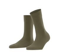 FALKE Damen Socken Sensitive London W So Baumwolle mit Komfortbund 1 Paar, Grün Crocodile 7503, 35-38
