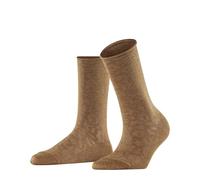 FALKE Damen Socken Shiny W So Lyocell einfarbig 1 Paar, Gelb Old Brass 1220 Special Edition, 35-38