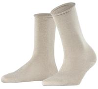 FALKE Damen Socken Shiny W So Lyocell einfarbig 1 Paar, Grau Silver 3203, 35-38