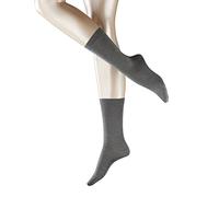 FALKE Damen Socken Softmerino 2er Pack, Größe:37/38;Farbe:Light Grey Melange (3830)