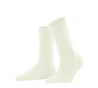 FALKE Damen Socken Softmerino W So Wolle Baumwolle einfarbig 1 Paar, Weiß Off-White 2040, 39-40
