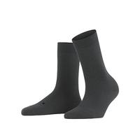 FALKE Damen Socken Stabilizing Wool Everyday W So Wolle einfarbig 1 Paar, Grau Platinum 3903, 41-42