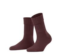 FALKE Damen Socken Striggings Rib W So Wolle einfarbig 1 Paar, Braun Cayenne 5950, 39-42