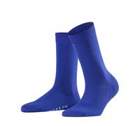 FALKE Damen Socken Softmerino W So Wolle Baumwolle einfarbig 1 Paar, Blau Imperial 6065, 39-40