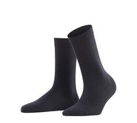 FALKE Damen Socken Softmerino W So Wolle Baumwolle einfarbig 1 Paar, Blau Dark Navy 6379, 39-40