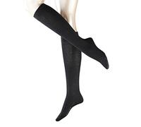 FALKE Damen Kniestrumpf Family 3er Pack, Größe:39-42;Farbe:Anthracite Melange (3089)