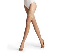 Falke Damen Stay Ups Seidenglatt 15 TS DEN Powder (4169), 8.5-9 (S)