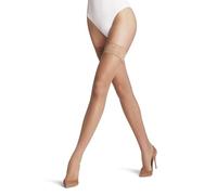 FALKE Damen Shelina 12 Den W STU Ultra-transparent Einfarbig 1 Paar Stay-Ups, Huidskleur (Sun 4299), M