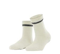 FALKE Damen Stoppersocken Cuddle Pads W HP Baumwolle rutschhemmende Noppen 1 Paar, Weiß (Off-White 2049), 35-38
