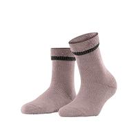 FALKE Damen Stoppersocken Light Cuddle Pads W Hp Baumwolle rutschhemmende Noppen 1 Paar, Rot Rosewood 8490, 35/38 EU
