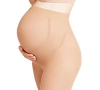FALKE Damen Strumpfhose 9 Months, Polyamid, 1 Paar, Beige (Powder 4069), L (DE 44-46)