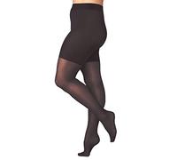 FALKE Damen Strumpfhose Beauty Plus 50 DEN W TI Halb-Blickdicht einfarbig 1 Stück, Grau (Anthracite 3529) - D, LONG