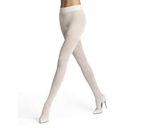 FALKE Strickstrumpfhose FABLE ESTATE offwhite creme | 44-46