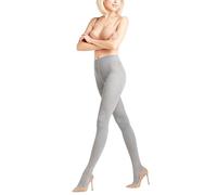 FALKE Damen Strumpfhose Family, Baumwolle, 1 Paar, Grau (Greymix 3399), M-L (DE 42-44)