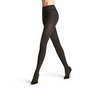 FALKE Damen Strumpfhose Family W Ti nachhaltige Baumwolle einfarbig 1 Stück, Grau Anthracite Melange 3089, 44-46
