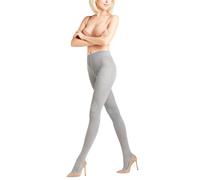 FALKE Damen Strumpfhose Family W Ti nachhaltige Baumwolle einfarbig 1 Stück, Grau Greymix 3399, 44-46