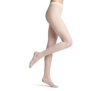 FALKE Damen Strumpfhose Firefly 20 DEN W Ti transparent gemustert 1 Stück, Weiß Champagne 2579, XL