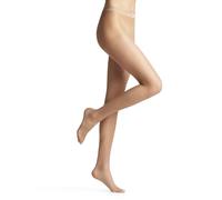 FALKE Damen Strumpfhose Invisible Deluxe 8 DEN W Ti ultra-transparent einfarbig 1 Stück, Hautfarben Powder 4069, L