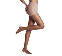 FALKE Damen Strumpfhose Invisible Deluxe Shaping 8 DEN W Ti ultra-transparent mit Shapingeffekt 1 Stück, Braun Espresso 5188, S-M