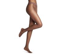 Falke Damenstrumpfhose Lunelle 8 DEN W Ti - ultra-transparent einfarbig - Braun (Espresso 5188) S-M