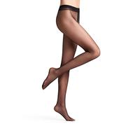 Falke Damen Strumpfhose Lunelle 8 DEN Black (3009), S-M