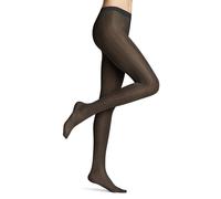 FALKE Damen Strumpfhose Mystical Wave 20 DEN W Ti transparent gemustert 1 Stück, Schwarz Black 3009, M
