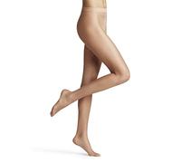 FALKE Damen Strumpfhose Natural Glow 6 DEN W Ti ultra-transparent einfarbig 1 Stück, Hautfarben Natural 4037, M-L