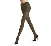 FALKE Damen Strumpfhose Prime Rib 60 DEN W Ti halb-blickdicht gemustert 1 Stück, Braun Shitake 5182, S
