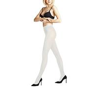 FALKE Damen Strumpfhose Prime Rib, Fein 60 DEN, 1 Stück, Weiß (Snow 2032), L