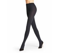 FALKE Damen Strumpfhose - Pure Matt 100 DEN, Feinstrumpfhose, blickdicht Marine M (40-42)
