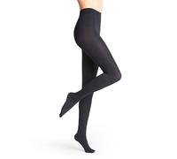 FALKE Damen Strumpfhose Pure Matt 100 DEN W Ti blickdicht einfarbig 1 Stück, Blau Marine 6179, XL