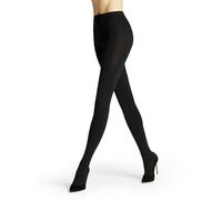 FALKE Damen Strumpfhose - Pure Matt 100 DEN, Feinstrumpfhose, blickdicht Black S (36-38)