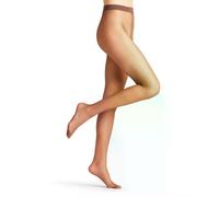 Feinstrumpfhose FALKE "Pure Matt", Damen, Gr. S, chocolate, Obermaterial: 87% Polyamid, 13% Elasthan, elastisch, Strumpfhosen Feinstrumpfhose, besonders flache Nähte, Komfortbund, matte Optik, fein, w