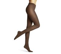 FALKE Damen Strumpfhose Pure Matt 50 DEN W Ti halb-blickdicht einfarbig 1 Stück, Braun Caramel 5042, L