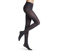 FALKE Damen Strumpfhose Pure Matt 50 DEN W Ti halb-blickdicht einfarbig 1 Stück, Grau Graphite 3146, S-M
