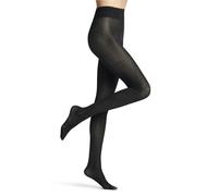 FALKE Damen Strumpfhose Pure Matt 50 DEN W Ti halb-blickdicht einfarbig 1 Stück, Schwarz Black 3009 Dovetail, S-M