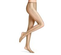 FALKE Damen Strumpfhose Ritual W TI transparent gemustert 1 Stück, Hautfarben (Dune 4086), M-L