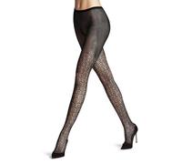 FALKE Damen Strumpfhose Siren W Ti transparent gemustert 1 Stück, Schwarz Black 3009, S-M