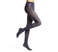 FALKE Modestrumpfhose SLICK SKIN blue ink blau | S/M