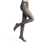 FALKE Modestrumpfhose SLICK SKIN flanell grau | L