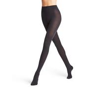 Falke Damenstrumpfhose Softmerino – Wolle/Baumwolle, einfarbig – Dark Navy 48-50