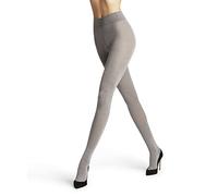 FALKE Softmerino Damen Strumpfhose, 42-44, Grau, Uni, Schurwolle, 48425-383003