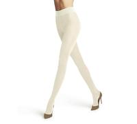 Falke Damenstrumpfhose Softmerino W Ti Wolle/Baumwolle einfarbig Off-White 38-40