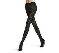 FALKE Damen Strumpfhose x Kaviar Gauche W Ti transparent gemustert 1 Stück, Schwarz Black 3009 Lace, M
