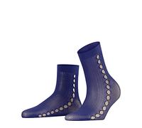 FALKE Damen Supersize Net W SO transparent Gemustert 1 Paar Socken, Blau (Imperial 6065), OneSize