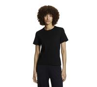 FALKE Damen T-Shirt Basic Modern W S/s Sh Baumwolle weich Kurzarm bequem sehr leicht 1 Stück, Schwarz Black 3000, L