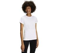 FALKE Damen T-Shirt CORE Logo Round Neck W S/s Sh Lyocell Baumwolle feuchtigkeitsregulierend uneingeschränkte Bewegungsfreiheit 1 Stück, Weiß White 2008, XXL