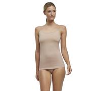FALKE Damen Daily Comfort 2-Pack W S/L SH Baumwolle atmungsaktiv 2 Stück Camisole, Braun (Camel 4220), XL (2er Pack)